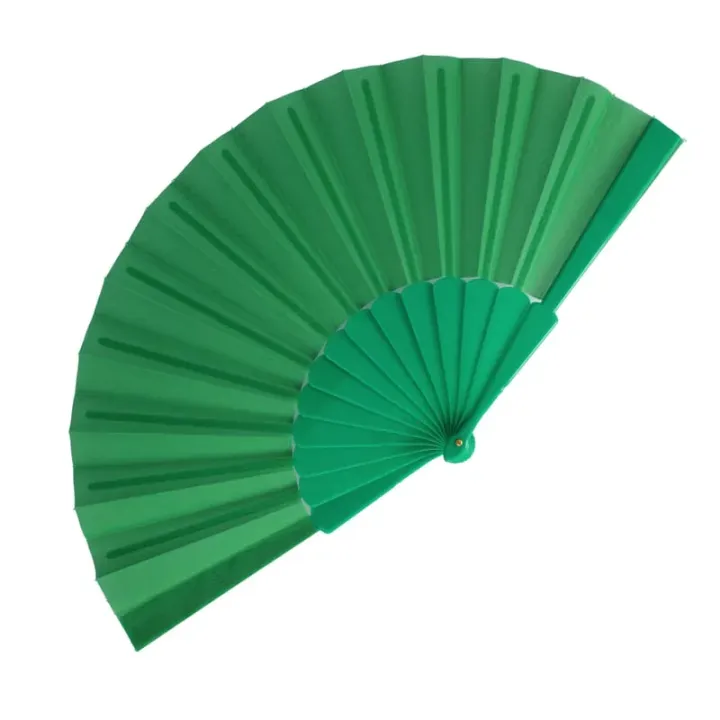 Hand fan plastic  polyester - LT90522 (N0031)